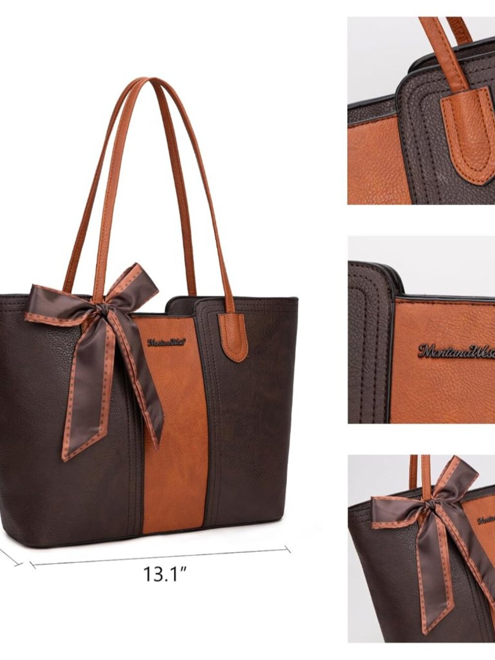 Tote Bags for Women Top Handle Satchel Purses - Picture 5 of 7